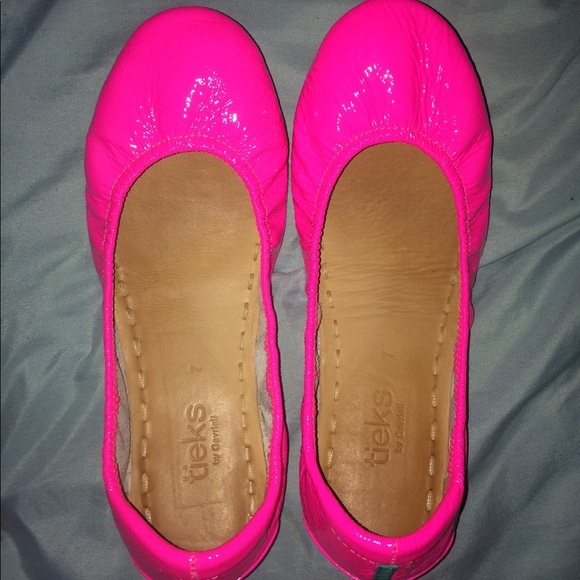 Tieks Shoes - Pop Pink Tieks